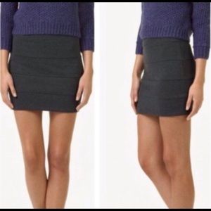 Aritzia Talula Grey BodyCon Skirt